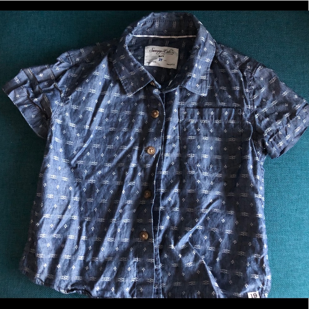 Sovereign Code Toddler Boy Button Down